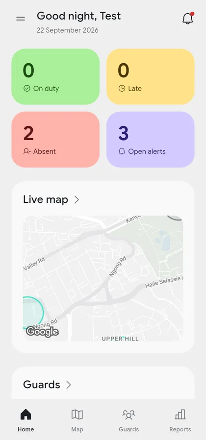 Nightpost screen 3